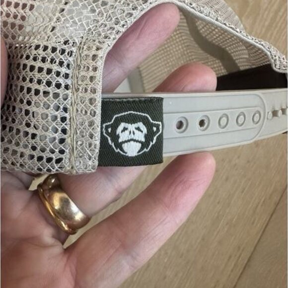 Howler Brothers 2022 ACL Yellow Rose Collection Brown Trucker Snapback Hat - Picture 5 of 5